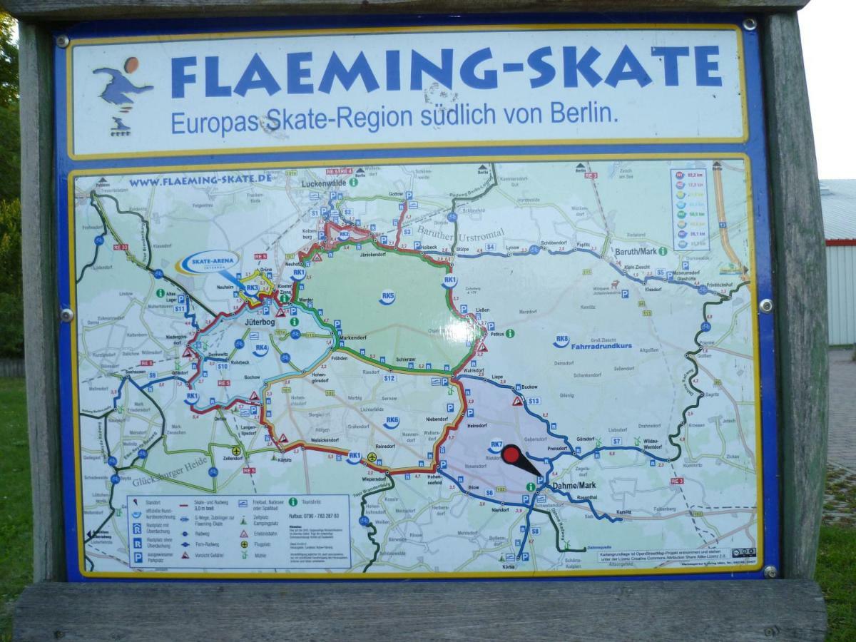 Ferienwohnung Naehe Dahme/Mark Ihlow  Kültér fotó